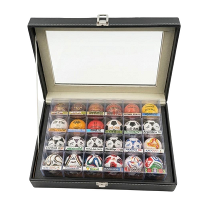 Set Completo Balones Mundiales de fútbol — Edición 4 cm