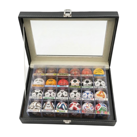 Set Completo Balones Mundiales de fútbol — Edición 4 cm